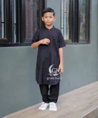 KURTA ANAK SETELAN TANGAN PANJANG