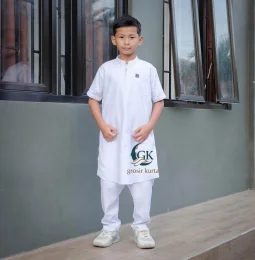 KURTA ANAK SETELAN TANGAN PEDNDEK
