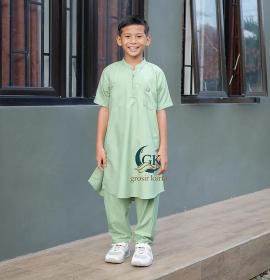 KURTA ANAK JUMBO TANGAN PENDEK
